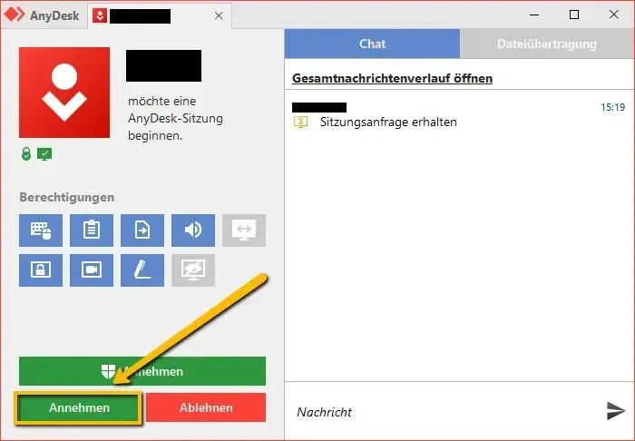 AnyDesk Screenshot