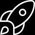Icon Raketenstart